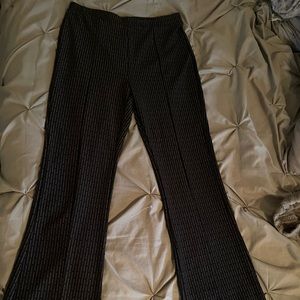 Dress pants, size L, flare, fitted